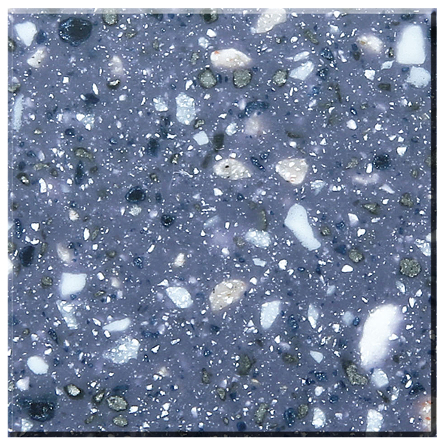Koris Acrylic Counter Tops Solid Surface Summit Magic Series Pebble Blue 