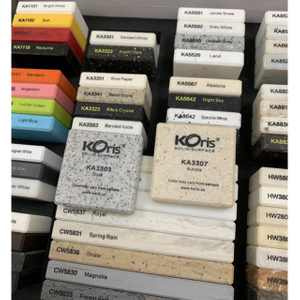 Artificial Stone Sheets solid surface table tops art solid surface thickness