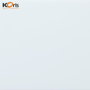 100% White Acrylic Solid Stone Sheet Kitchen Polyester Countertops Surface Countertop Sheets