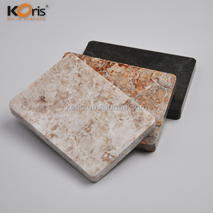 Anti-pollution White Acrylic Solid Stone Sheet Surface Countertop