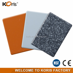 Acrylic Kitchen Countertop Acrylic Marble Sheet Acrylic Modified Polyester Resin Solid Surface Fabrication