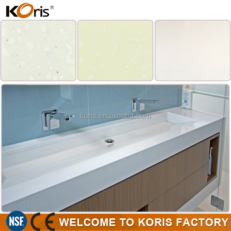 Solid Surface Acrylic S Lowes Bathroom Vanity Top with Sink