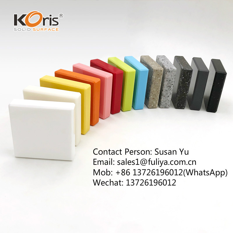 3660mm Various Colors Artificial Stone Artificial Marble Solid Surface