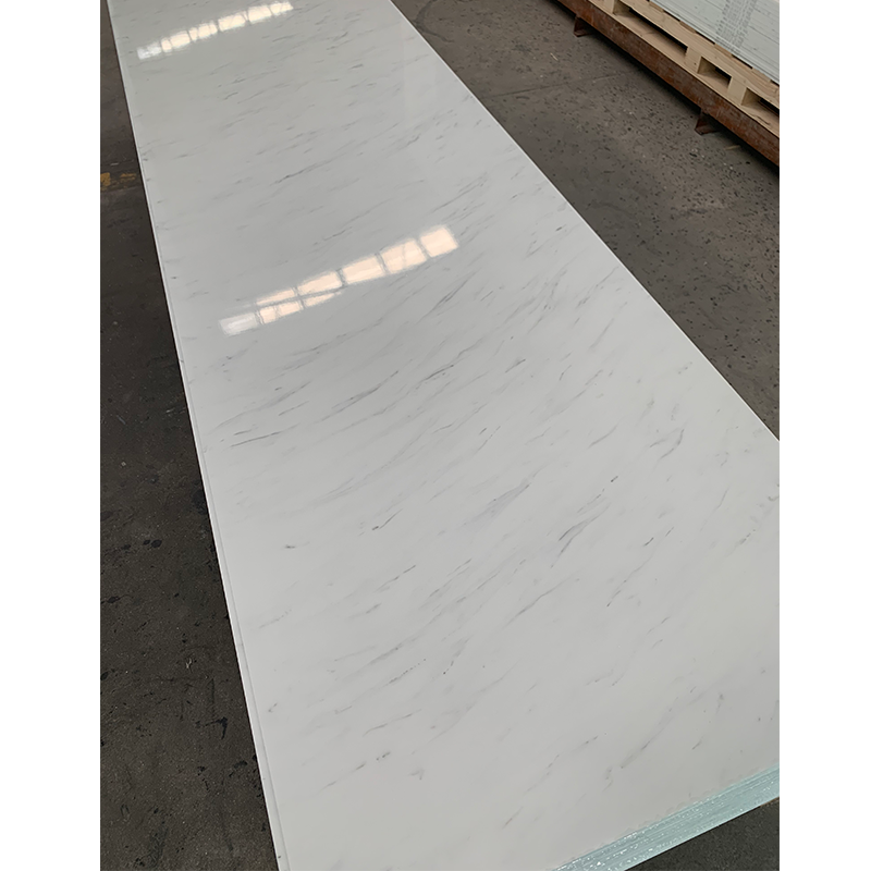 Corians Acrylic Solid Surface Sheet White Marble 6-30mm Big Slab Counter Top Artificial Marble