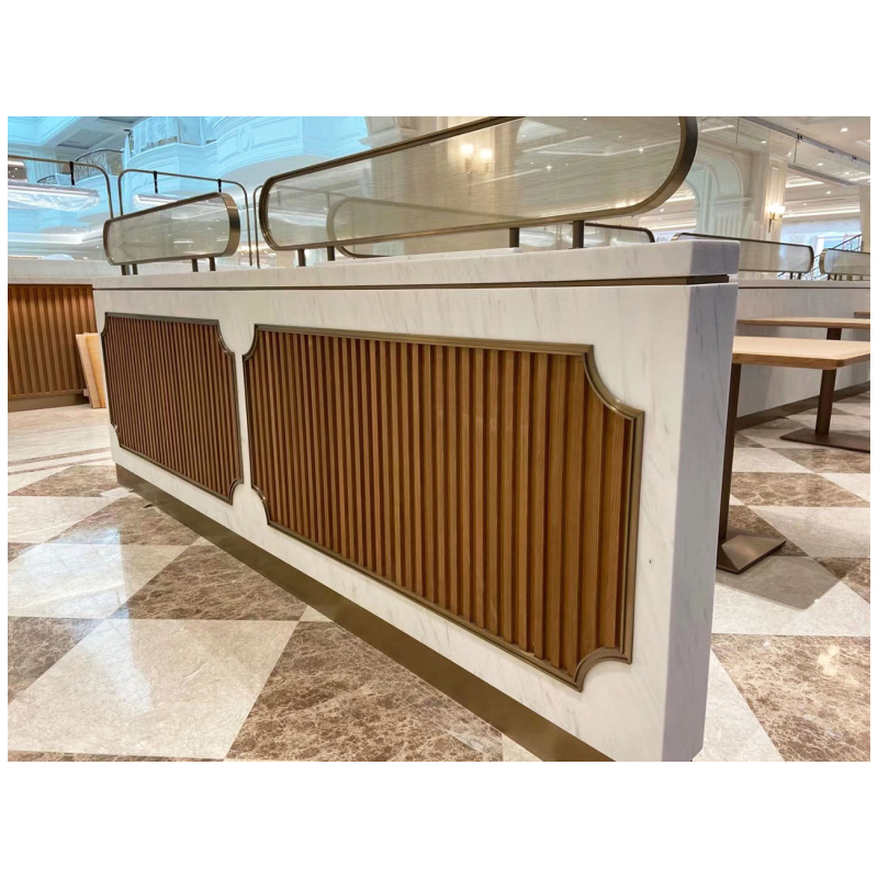 Ariston White Artfificial Stone Marmor Barva Trdna površina HW6804